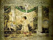 rimini, san francesco fresco and tempera Piero della Francesca